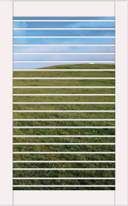 Acadia Living Shutter 2-1/2 Inch Louvers