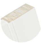 The reinforced engineered stiles used for Acadia Living Shutters offer strength and stability, keeping the shutters from warping over time.